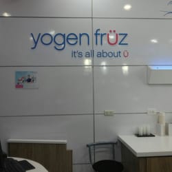 Yogen Früz - ¡Deliciosos helados de yogurt! El de taro, mi favorito  Yogen Früz City Center.