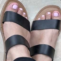 Pedi with gel by Nancy Pedi with gel by Nancy