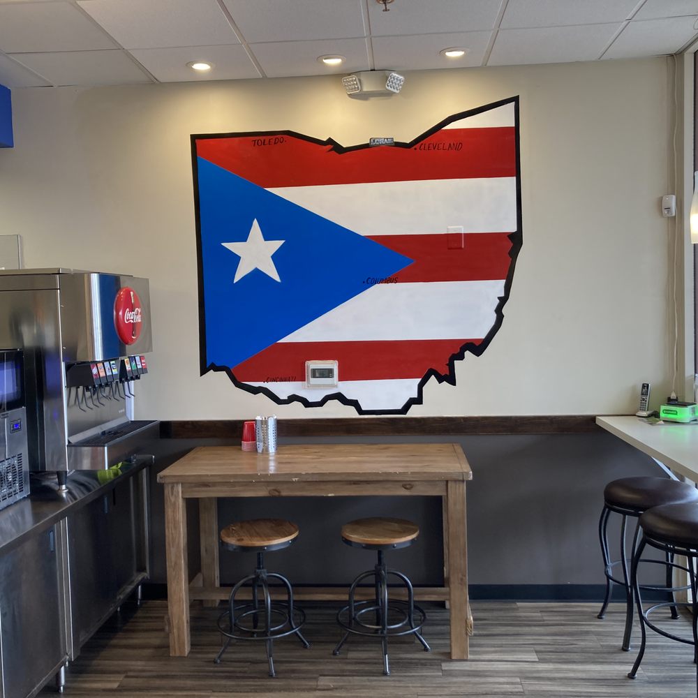 Puerto Rican Pete's - a puerto flag painted on the wall - Puerto Rican Near Me - Surprise, Arizona Puerto Rican Pete's - a puerto flag painted on the wall - Puerto Rican Near Me - Surprise, Arizona