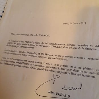 Chez Adel - French Near Me - Paris, 75