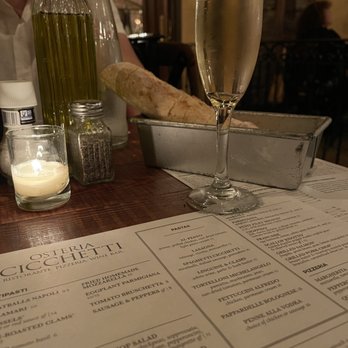 Osteria Cicchetti - Indoor dining area middle room - Italian Near Me - Wilmington, North Carolina Osteria Cicchetti - Indoor dining area middle room - Italian Near Me - Wilmington, North Carolina