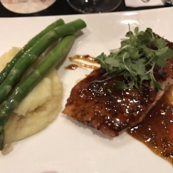 Le Malt Lounge - The salmon is AMAZING. With a Hennessy Whiskey glaze. Truly one of the best I have had. - Tapas Bars Near Me - Colonia, New Jersey
