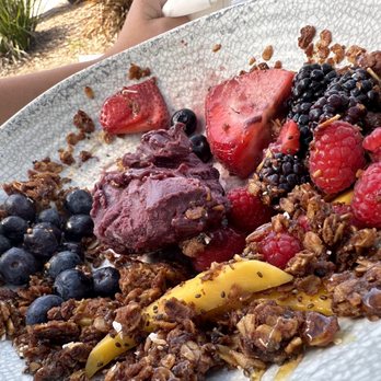 Ranch 45 Local Provisions - Partially eaten açaí bowl. - Breakfast & Brunch Near Me - Solana Beach, California