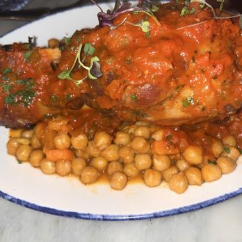 Blue Door Kitchen & Garden - Braised Pork Shank - American Near Me - Chicago, Illinois Blue Door Kitchen & Garden - Braised Pork Shank - American Near Me - Chicago, Illinois