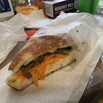 Beijing Dumpling House - 30. Sesame Pancake with Beef - Bubble Tea Near Me - Jamaica, New York