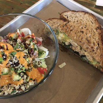 Kid Cashew - Quinoa Stuffed Avocado and Chicken Avocado Sandwich (Lunch Pick-2) - Mediterranean Near Me - Charlotte, North Carolina