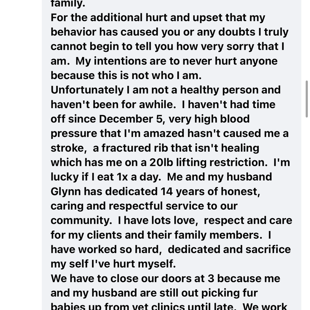 A Pets Memory Funeral Home - This is the owners response to my post - Pet Services Near Me - Gulfport, Mississippi A Pets Memory Funeral Home - This is the owners response to my post - Pet Services Near Me - Gulfport, Mississippi