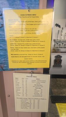 Menu photo 2 Oasis Eateries Lake Havasu City, AZ Menu photo 2 Oasis Eateries Lake Havasu City, AZ