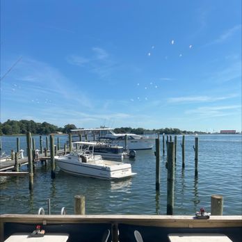 The Crazy Crab - A view from our table. - Seafood Near Me - Reedville, Virginia The Crazy Crab - A view from our table. - Seafood Near Me - Reedville, Virginia
