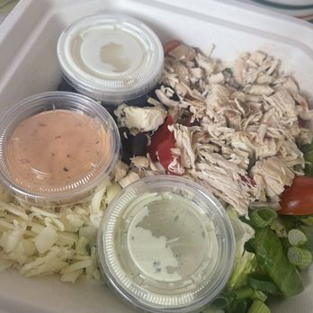 MIXT - Cowboy Salad with WRONG dressing... where's the chipotle honey drizzle?? - Salad Near Me - Santa Monica, California