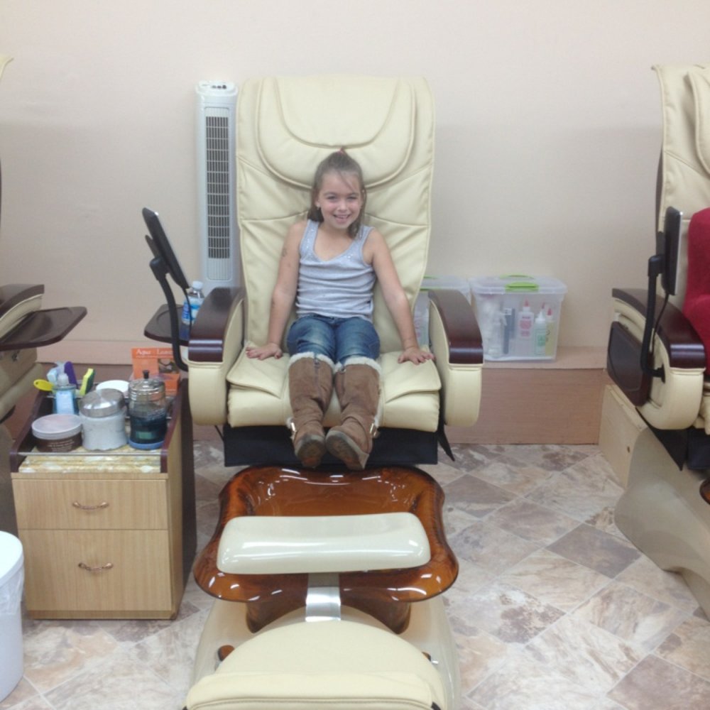 Shayla Nails & Spa - This baby girl couldn't help but to laugh the whole time on our massaging chairs :) - Nail Salons Near Me - Montgomery, Alabama Shayla Nails & Spa - This baby girl couldn't help but to laugh the whole time on our massaging chairs :) - Nail Salons Near Me - Montgomery, Alabama