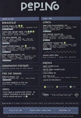 Menu photo 5 Pepino Eatery & Bakeshop La Jolla, CA