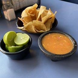 Chips and salsa Chips and salsa