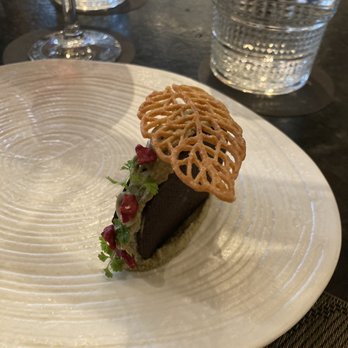 Musaafer - Foie gras cookie - Indian Near Me - Houston, Texas