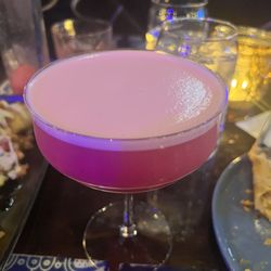 El Punto Mexican Cantina - Pink Mexican Dragon (mezcal cocktail)