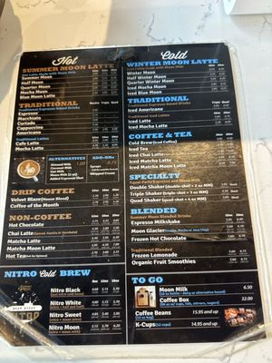 Menu photo 2 Summer Moon Coffee San Antonio, TX Menu photo 2 Summer Moon Coffee San Antonio, TX