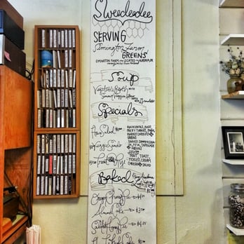 Sweedeedee - huge paper roll with specials of the day - Breakfast & Brunch Near Me - Portland, Oregon