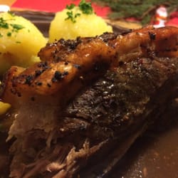 Gasthaus Goldener Hirsch - Schäufele! You must try this speciality.