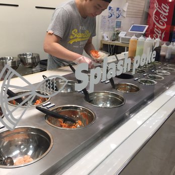 Splash Poke - Making the bowl. - Poke Near Me - Fort Lee, New Jersey