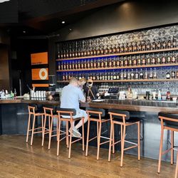 Copper & Kings Distillery - Upstairs bar