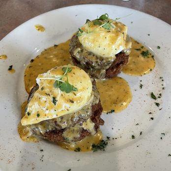 Russell's Marina Grill - Eggs Lafitte - Breakfast & Brunch Near Me - New Orleans, Louisiana Russell's Marina Grill - Eggs Lafitte - Breakfast & Brunch Near Me - New Orleans, Louisiana