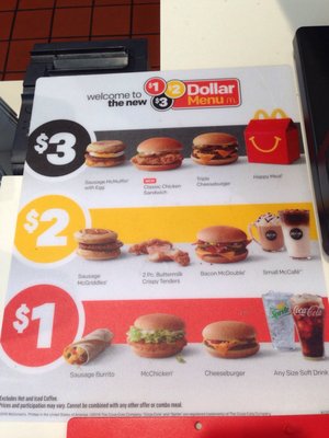 Menu photo 2 McDonald's Deltona, FL Menu photo 2 McDonald's Deltona, FL