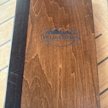 Village Tavern - Front of the menu - American Near Me - Salem, Massachusetts