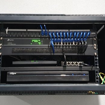 Mountain Side Internet & Technology  - Data cabling network rack install - TV Mounting Near Me