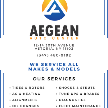 Aegean Auto Center - Auto Repair Near Me - Astoria, New York