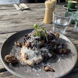 The Boatshed Cafe and Bistro - Mushroom toast