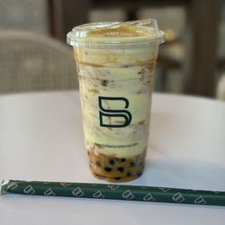 Boba Society - Thai tea creme brulee