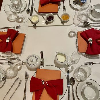 Veranda - Our table all set up. - Breakfast & Brunch Near Me - Las Vegas, Nevada