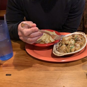 Barnwood Restaurant - Dry pasta and clam chowder. - Barbeque Near Me - Catskill, New York