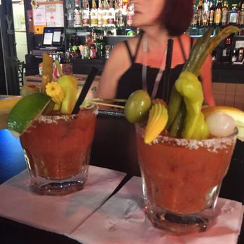 Lucky Lounge - One Bloody Mary shared with my love made by Katrina! - Lounges Near Me - Galveston, Texas Lucky Lounge - One Bloody Mary shared with my love made by Katrina! - Lounges Near Me - Galveston, Texas