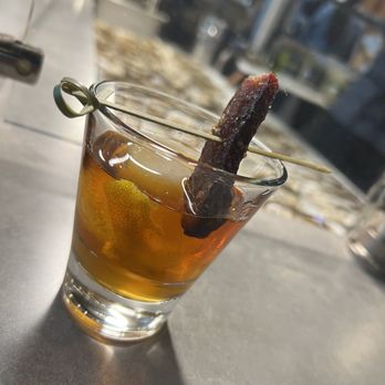 Hook & Barrel - Old Fashioned w/bacon. - Seafood Near Me - Myrtle Beach, South Carolina Hook & Barrel - Old Fashioned w/bacon. - Seafood Near Me - Myrtle Beach, South Carolina