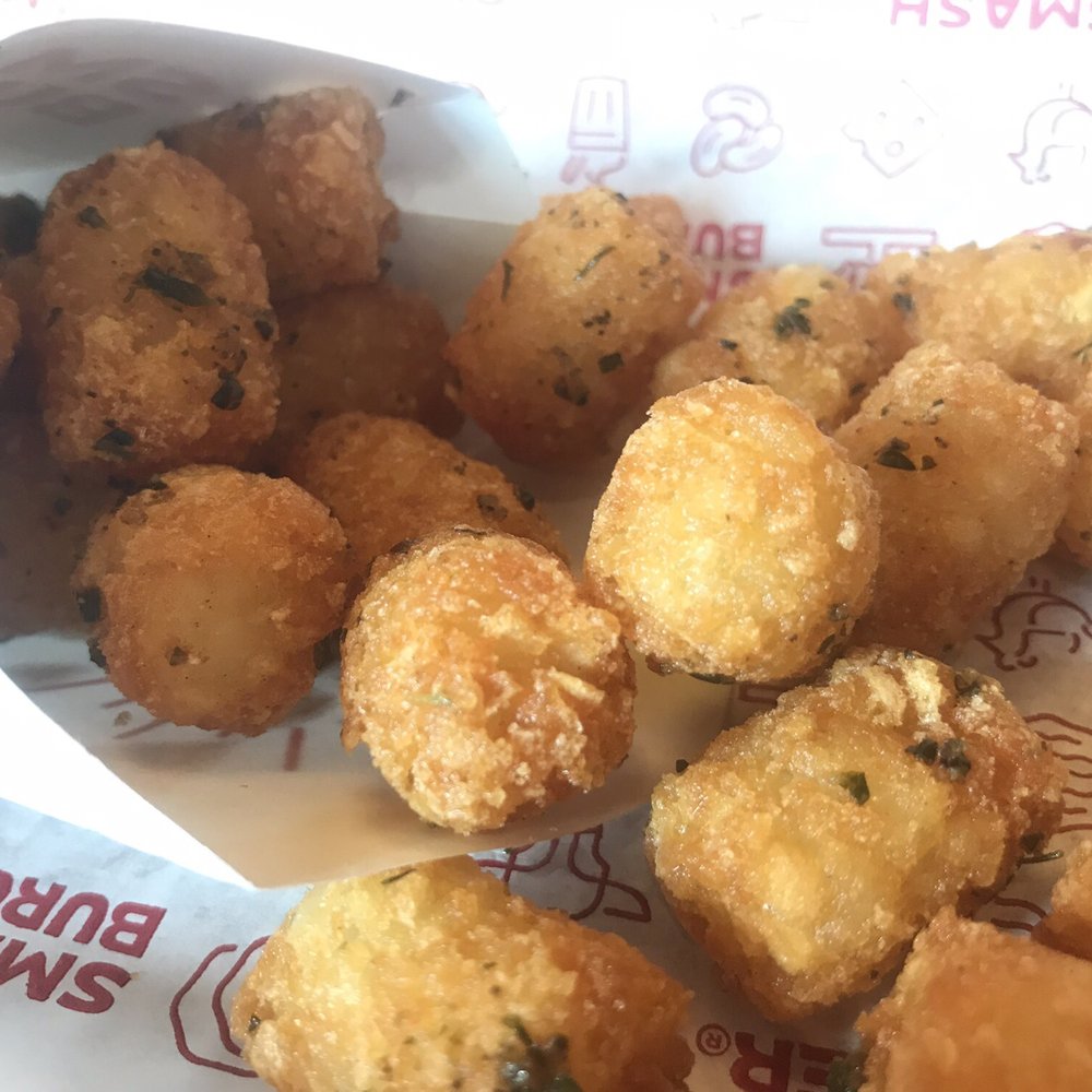 Smashburger - A more intimate look at the smash tots. - Burgers Near Me - Chesapeake, Virginia Smashburger - A more intimate look at the smash tots. - Burgers Near Me - Chesapeake, Virginia