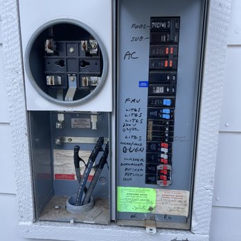 Thomas Electrical Contracting - Old Electrical Panel - Electricians Near Me - Winchester, California