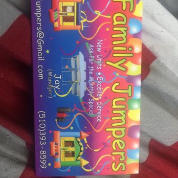 Family Jumpers - Party Equipment Rentals Near Me