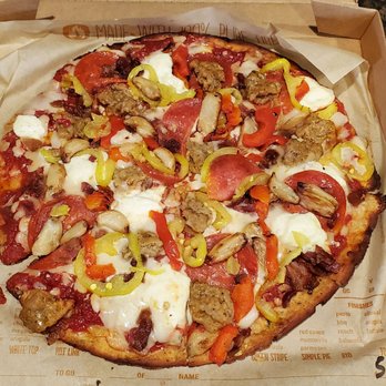 Blaze Pizza - My keto pizza creation - Pizza Near Me - Las Vegas, Nevada Blaze Pizza - My keto pizza creation - Pizza Near Me - Las Vegas, Nevada