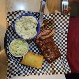 Half rack ribs.