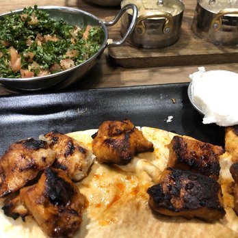 Paramount Fine Foods - Shish tawook spicy with tabouleh - Middle Eastern Near Me - Burlington, Ontario Paramount Fine Foods - Shish tawook spicy with tabouleh - Middle Eastern Near Me - Burlington, Ontario