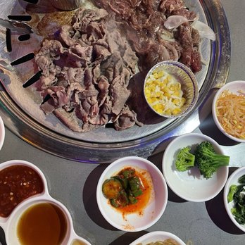 Mr BBQ - corn cheese in cute little tins! - Korean Near Me - Fullerton, California