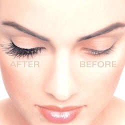 The Lash Lounge & Hair Studio - Before and after Novalash eyelash extensions