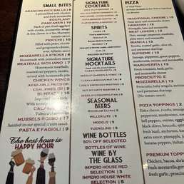 The 3 to 7 Happy Hour Menu everyday is diverse and tasty, The 3 to 7 Happy Hour Menu everyday is diverse and tasty,