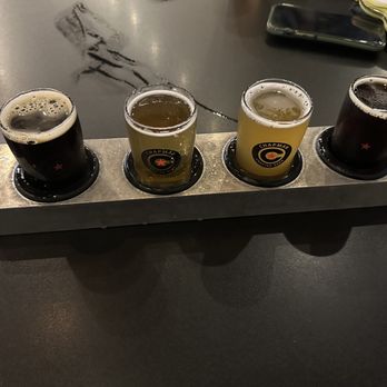 Chapman Crafted Beer - four different types of beers - Breweries Near Me - Orange, California