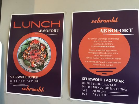 Menu photo 2 sehrwohl - Café & Bar Munich, BY Menu photo 2 sehrwohl - Café & Bar Munich, BY