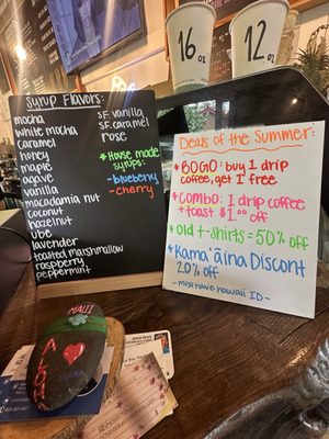 Menu photo 1 Da Green Coffee Bar Kihei, HI