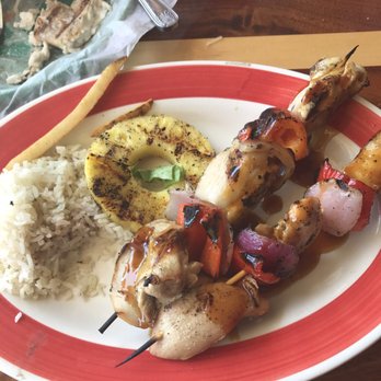 Surf Hut - Chicken kabobs. YUM! - Seafood Near Me - Destin, Florida Surf Hut - Chicken kabobs. YUM! - Seafood Near Me - Destin, Florida