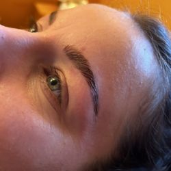 Eye brow laminations and tint