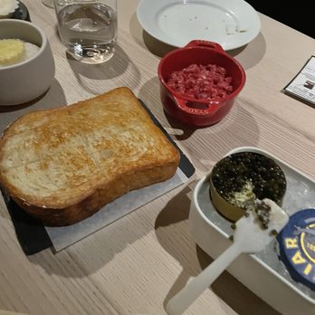 Locust - Caviar toast 8/10. - Shaved Ice Near Me - Nashville, Tennessee